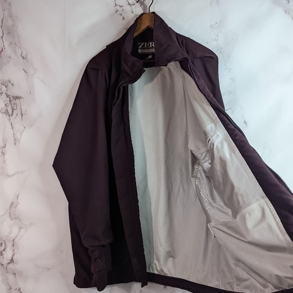 Zero Restriction Golf Windbreaker Jacket Size Medium Goretex Coat Men Vintage - Picture 7 of 15